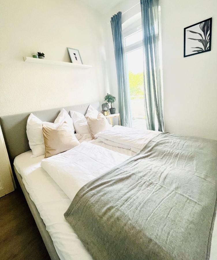 Renoviertes Apartment In Zentraler Lage - Wlan, Smart-Tv, Kueche, Balkon Und Queensize-Bett Fuer 4 Gaeste Erfurt Extérieur photo